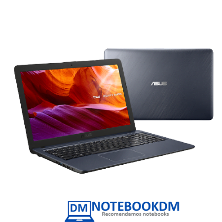 O Notebook ASUS VivoBook X543MA-GQ1300T é bom para estudos e trabalhos em aplicativos de escritório.