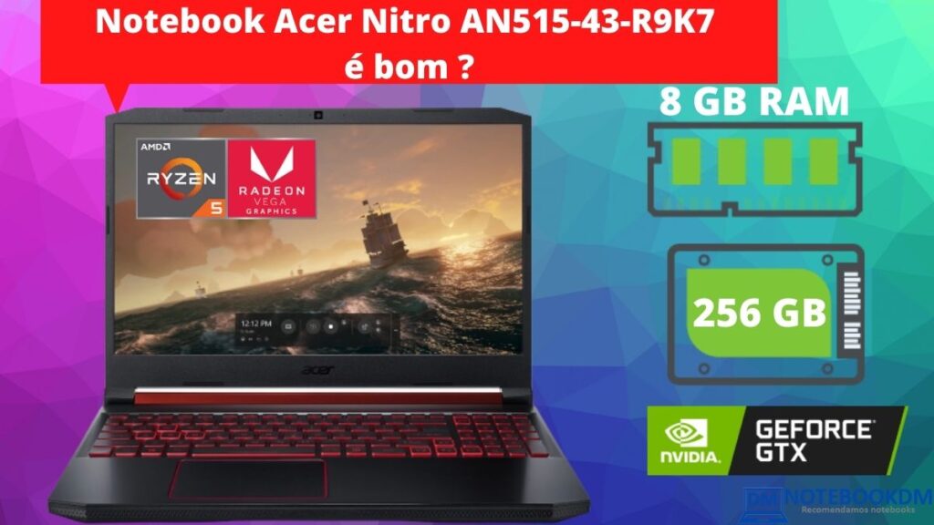 Notebook Acer Nitro AN515-43-R9K7 é bom ? 3 Notebook Acer Nitro AN515-43-R9K7 é bom para diversas finalidades, como rodar diversos Jogos ou Trabalhar com Projetos gráficos.