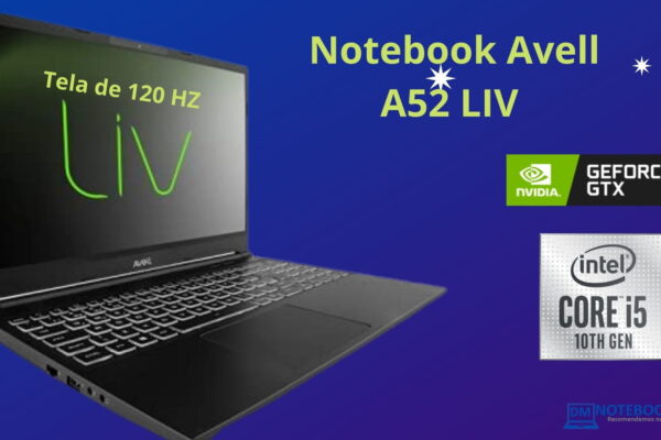 O Notebook Avell A52 LIV é bom para rodar diversos jogos, além de ser um ótimo equipamento para trabalhar com aplicativos gráficos.