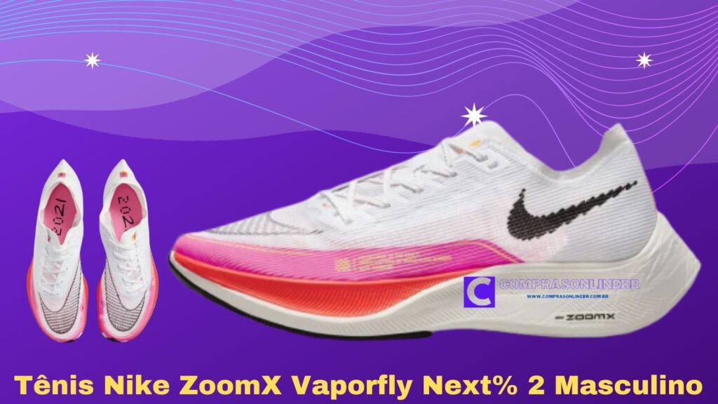Tênis Nike ZoomX Vaporfly Next 2 Masculino - LANÇAMENTO EM 09/09 - Tênis confeccionado em material de alta qualidade e com belo design