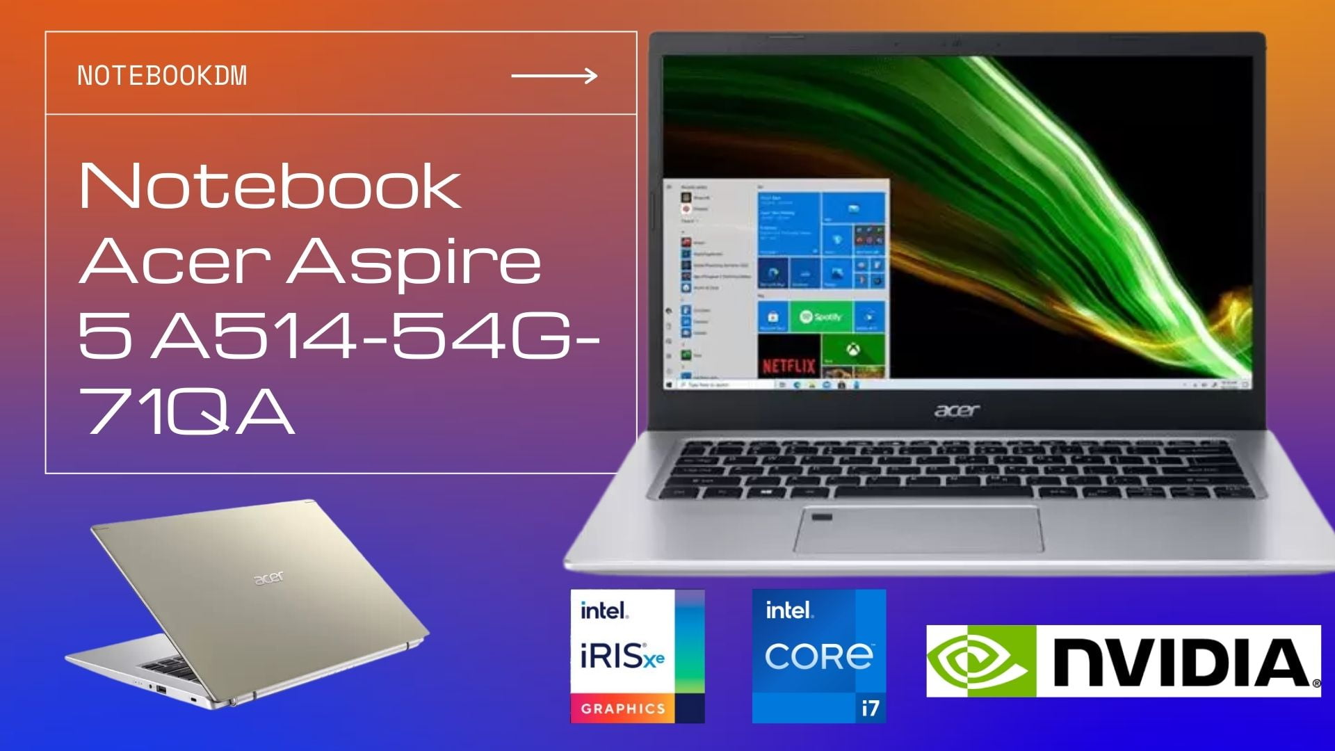 Notebook Acer Aspire 5 A514-54G-71QA é bom ? SSD 512GB PCIe 3.0 x4 NVMe Geforce MX350 GDDR5 Intel Core I7 11ª Geração Tela Full HD IPS 14"