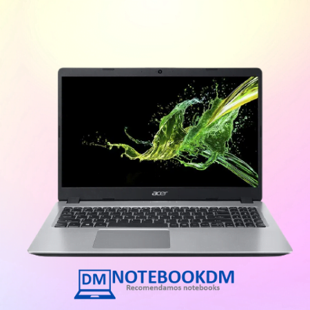 O Notebook Acer Aspire 5 A515-54-57EN é bom para estudos, trabalhos de escritório ou pequenos trabalhos gráficos.