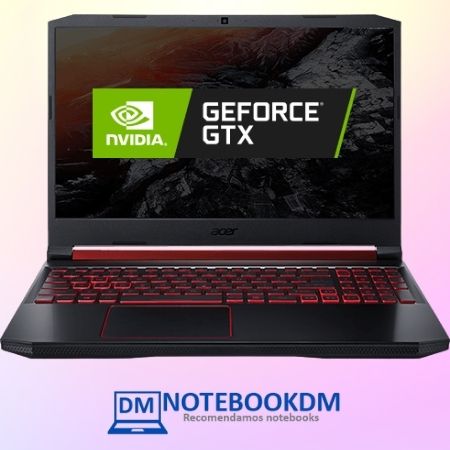 O Notebook Gamer Acer Nitro 5 AN515-54-528V é bom para rodar diversos jogos, além de ser bom para trabalhos gráficos.