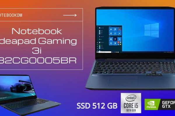 Notebook ideapad Gaming 3i 82CG0005BR é bom