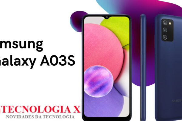 Celular Samsung Galaxy A03s é bom ? C/ 4GB RAM Tela 6,5” 4 Câmeras Bateria de 5000mAh armazenamento interno de 64GB processador Octa-Core