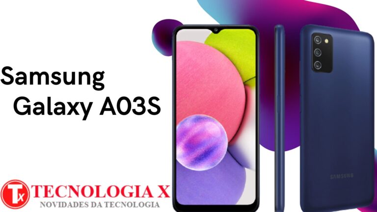 Celular Samsung Galaxy A03s é bom ? C/ 4GB RAM Tela 6,5” 4 Câmeras Bateria de 5000mAh armazenamento interno de 64GB processador Octa-Core