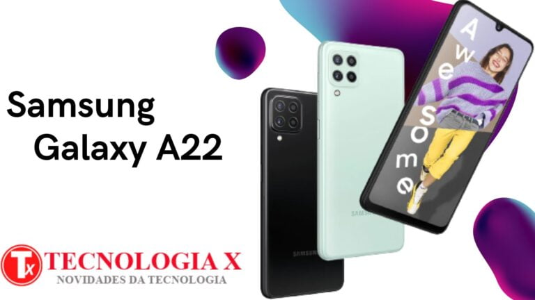 Celular Samsung Galaxy A22 é bom ? C/ 4GB RAM Tela 6,4”