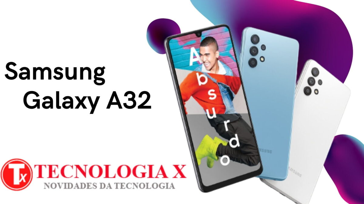 Celular Samsung Galaxy A32 é bom ? c/ 128GB 4GB RAM Tela 6,4” Câmera