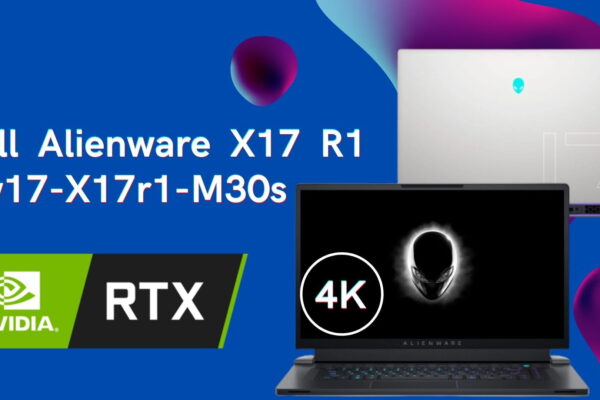 Notebook Dell Alienware X17 R1 Aw17-X17r1-M30s - RTX 3080 com 16GB + Intel® Core™ i9-11980HK SSD de 512GB PCIe NVMe Tela UHD de 17.3" 120 HZ