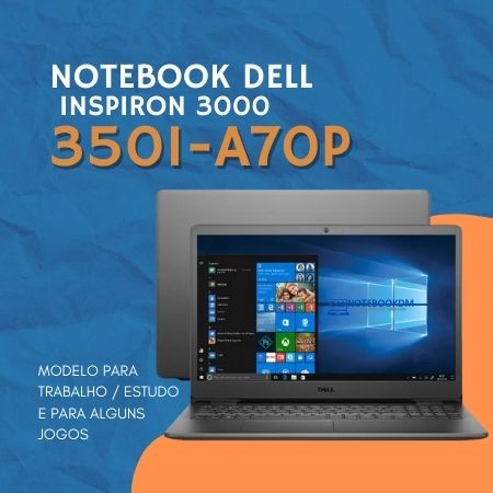 Notebook Dell Inspiron 3000 3501-A70P é bom-450