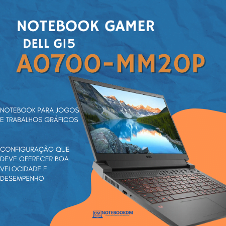 Notebook Gamer Dell G15-A0700-Mm20p é bom ? Máquina com NVIDIA GeForce RTX 3060, AMD Ryzen 7 5800H e Windows 11 Home.