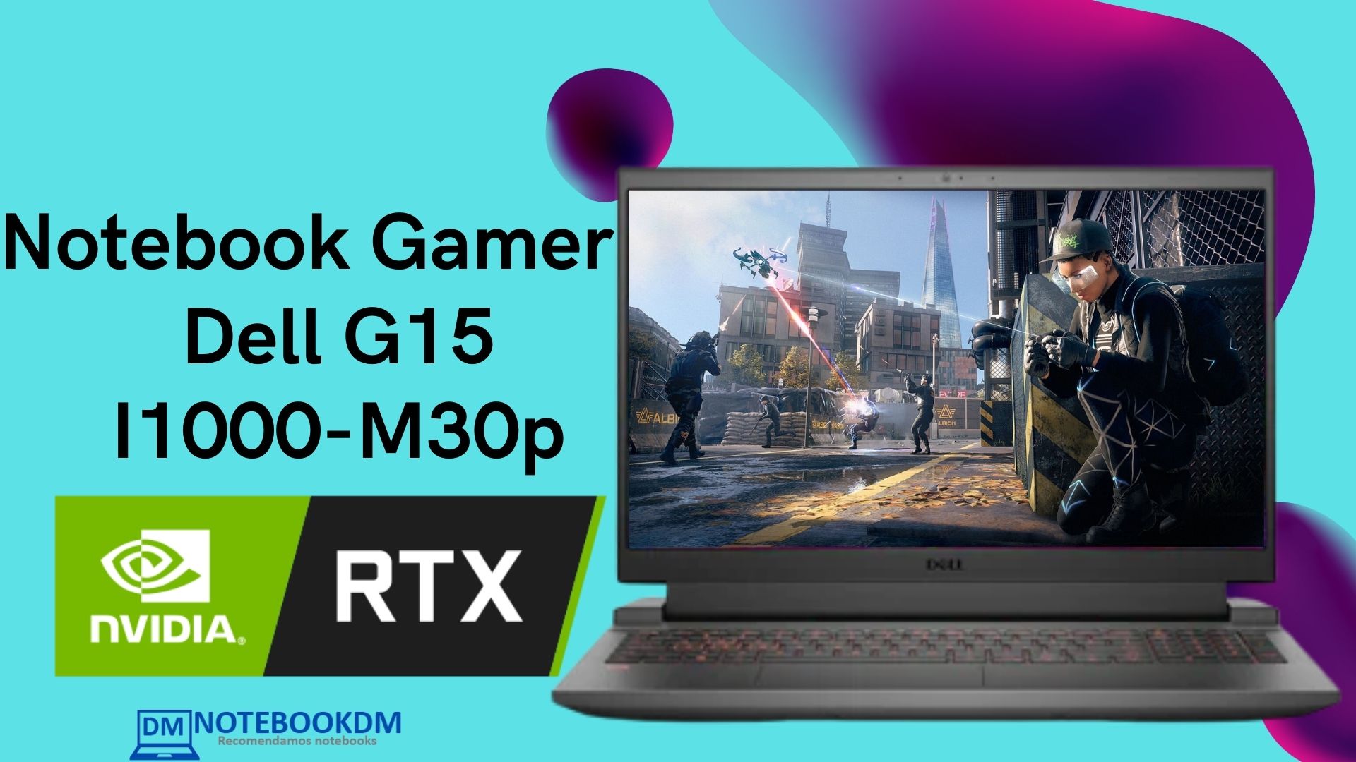Notebook Gamer Dell G15-I1100-M30p é bom ? c/ Rtx 3050 Windows 11 Memória de 8GB DDR4 3200MHz Tela FHD WVA de 15.6" (1920 x 1080) 120Hz