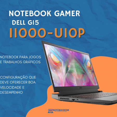 Notebook Gamer Dell G15-I1000-U10p é bom ? Este Modelo tem NVIDIA GeForce GTX 1650, Intel® Core™ i5-10500H e Tela Full HD de 120 hz.