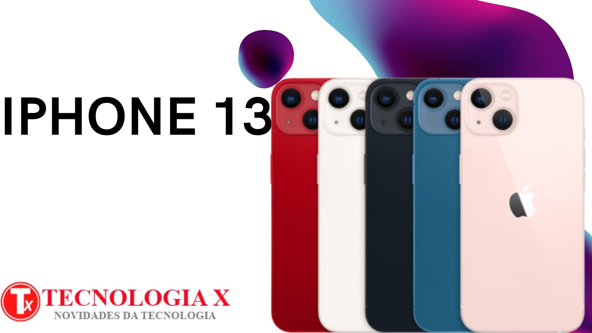 iPhone 13 é bom ? C/ Tela OLED de 6,1 polegadas A15 Bionic 3 câmeras para tirar fotos ou fazer gravações Reconhecimento facial pela câmera
