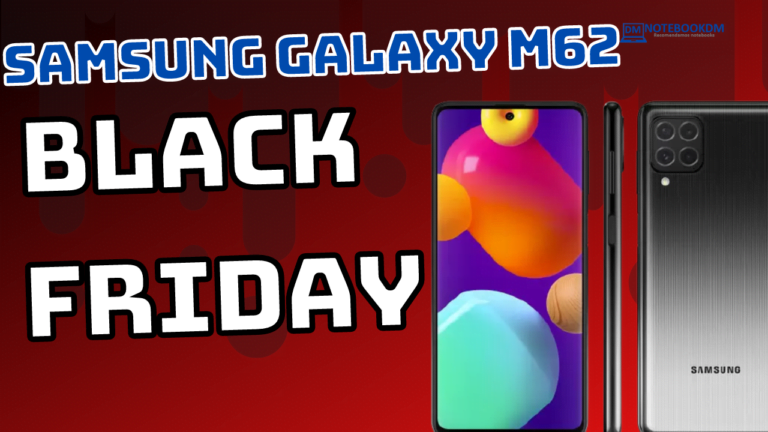 Black Friday 2021 Samsung Galaxy M62 Custando R$ 1.579,14 à vista ou R$ 1.698,00 em 10x de R$ 169,80 + cupom exclusivo.
