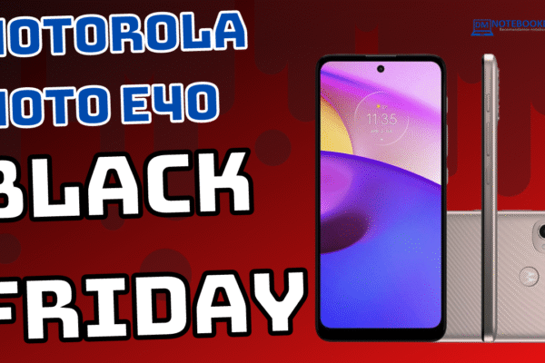 Black Friday 2021 Motorola Moto e40 Custando R$ 1.072,72 em até 10x sem juros no cartão de crédito.
