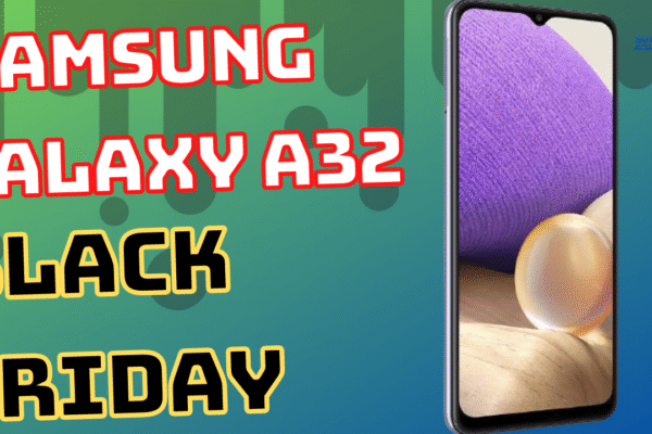 Black Friday 2021 Samsung Galaxy A32 Custando R$ 1.259,00 á vista ou R$ 1.399,00 em até 12x.