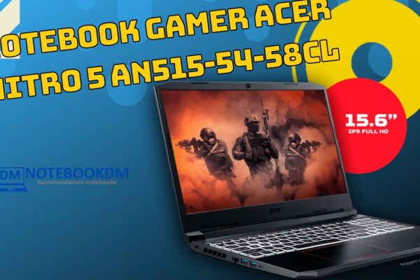 Nitro 5 AN515-54-58CL ? C/ Nvidia GTX 1650 POR R$ 4.463,07 à vista ExpansíveL até 32GB TECLADO retro iluminado em vermelho Tela IPS FULL HD