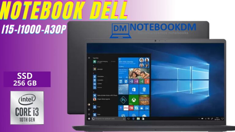 Notebook Dell Inspiron i15-i1000-A30P é bom ? Modelo indicado para estudo, trabalhos e jogos leves.