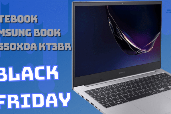 Black Friday 2021 Notebook Samsung Book NP550XDA-KT3BR custando R$ 2.603,07 à vista + Cupom exclusivo para vocês.