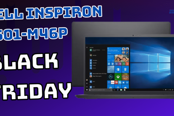 Black Friday 2021 Notebook Dell Inspiron 3501-M46P Custando R$ 3.484,00 em 1x no cartão se usar o cupom exclusivo da Loja.