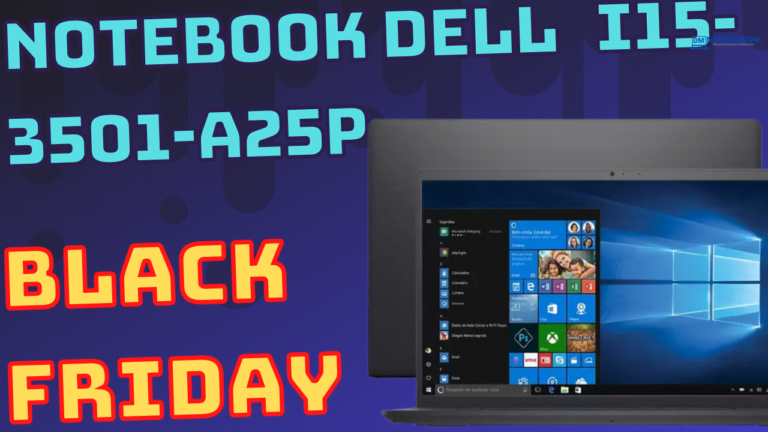 Black Friday 2021 Notebook Dell Inspiron I15-3501-A25p Custando R$ 2.564,99 á vista ao usar o cupom OBA10