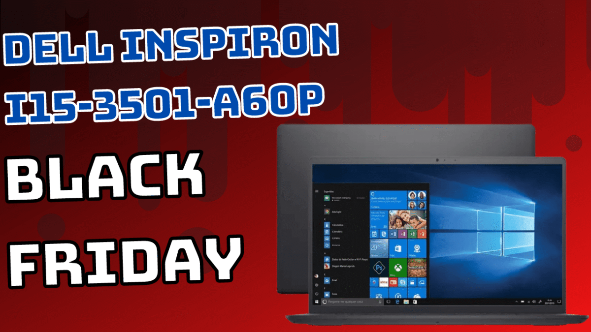 notebook dell inspiron i15 3501 a60p na black friday 2021
