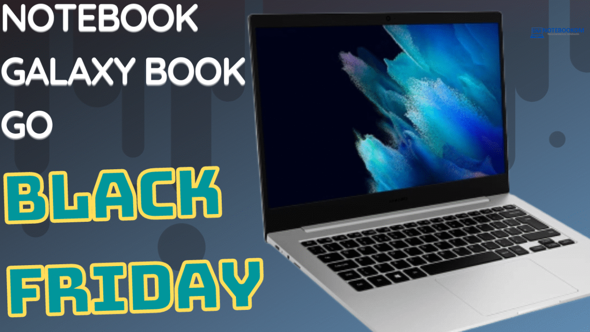 Black Friday 2021 Notebook Galaxy book Go NP340XLA-K02BR Custando R$ 2.175,36 em até 12x sem juros se usar o cupom exclusivo.​