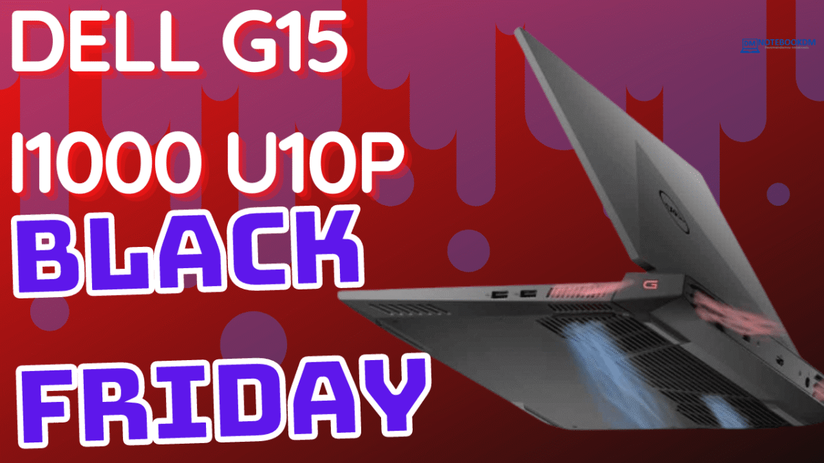 Black Friday 2021 Notebook Gamer Dell G15-I1000-U10p Custando R$ 4.575,12 à vista ou em 12x de R$ 433,25.