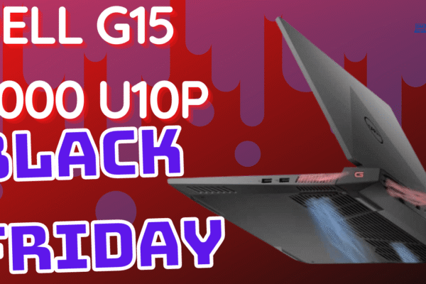 Black Friday 2021 Notebook Gamer Dell G15-I1000-U10p Custando R$ 4.575,12 à vista ou em 12x de R$ 433,25.
