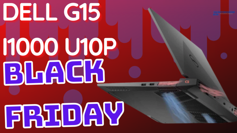 Black Friday 2021 Notebook Gamer Dell G15-I1000-U10p Custando R$ 4.575,12 à vista ou em 12x de R$ 433,25.