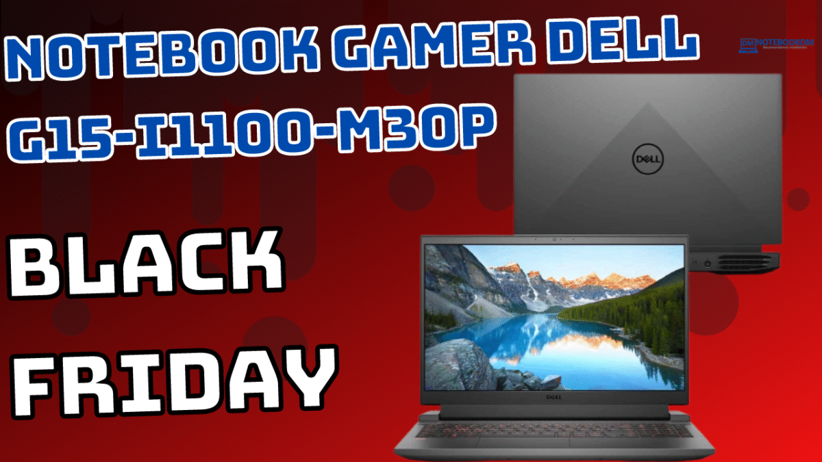 Black Friday 2021 Notebook Gamer Dell G15-I1100-M30p Custando R$ 5.588,19 em 1x no cartão ou R$ 6.209,10 em até 12x ser usar o Cupom de desconto.