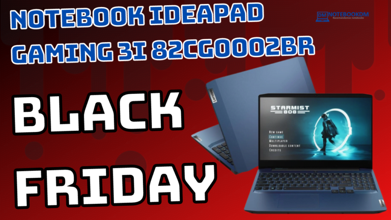 Black Friday 2021 Notebook IdeaPad Gaming 3i ‎82CG0002BR Custando R$ 3.977,23 em 1x no cartão ou R$ 4.679,10 em até 12x usando cupom EXCLUSIVO.