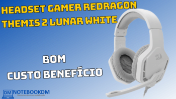 Headset Gamer Redragon Themis 2 Lunar White é bom ? O Headset tem um bom custo benefício se levar em consideração a qualidade do som e do microfone.