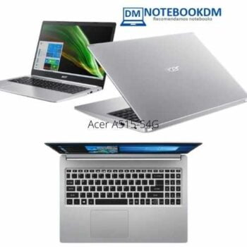 Notebook Acer A515-54G-59KV Intel Core i5 8GB - 256GB SSD 15,6” LED Placa de Vídeo 2GB Windows 10