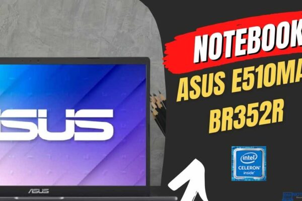 Notebook ASUS E510MA-BR352R por R$2.038,98 á vista ou Em até 10x R$ 203,97.