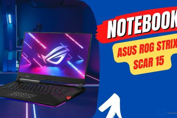 Notebook ASUS ROG Strix Scar 15 G533QS-DS98 com NVIDIA GeForce RTX 3080 | AMD Ryzen 9 5900HX e Tela Full HD IPS de 300 HZ.