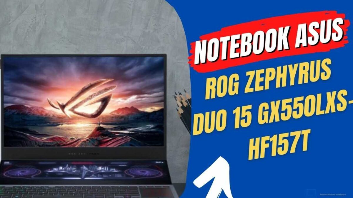 Notebook ASUS ROG Zephyrus Duo 15 GX550LXS-HF157T com NVIDIA RTX2080 SUPER MAX-Q | Intel® Core™ i7 10875H | Tela de 300 HZ.​