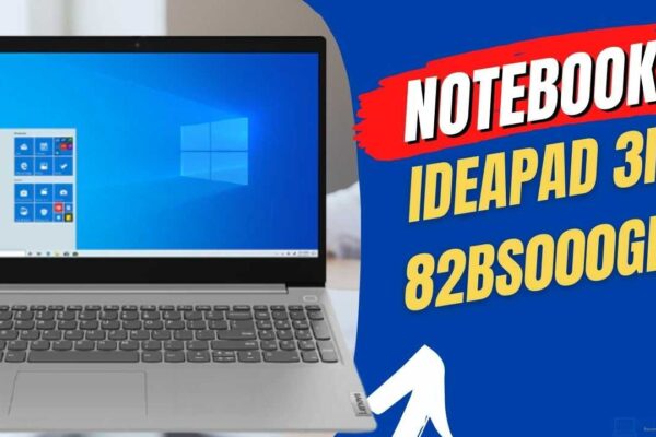 Notebook Lenovo Ideapad 3 82BS000GBR com Windows 11 home e SSD de 256 Gigas ! R$ 3.533,07 à vista ou R$ 3.799,00 em 10x de R$ 379,90.​