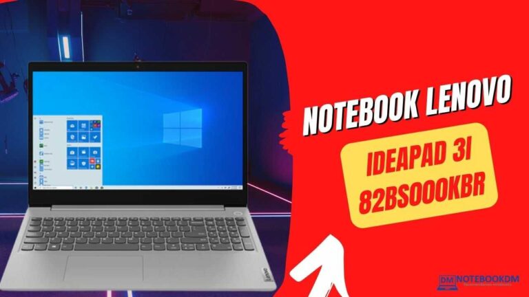 Notebook Lenovo IdeaPad 3i 82BS000KBR: O Notebook perfeito para você trabalhar com projetos gráficos de nível médio.