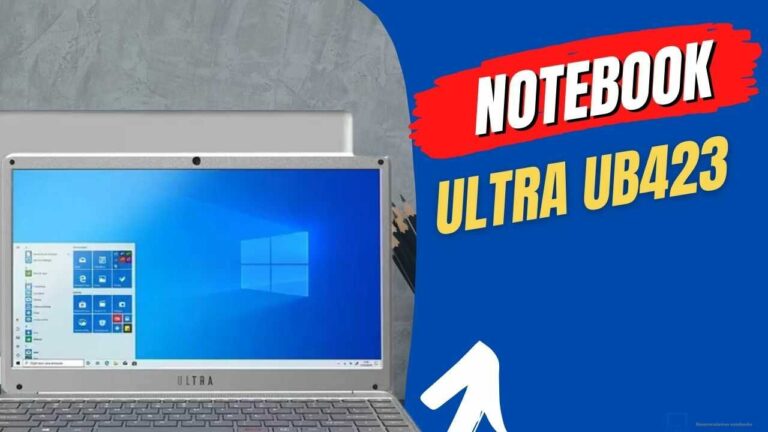 Notebook Ultra UB423 c/ Core i3 4GB + SSD 120GB Tela 14,1” Full HD. Notebook Ultra UB423 por R$ 2.510,07 à vista ou R$ 2.699,00 em 10x de R$ 269,90.