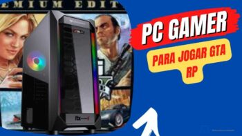 PC Gamer para jogar GTA RP e muitos outros Jogos. O PC tem I5 10400F | Asus GTX 1650 4GB | 16GB de RAM e SSD 480GB.