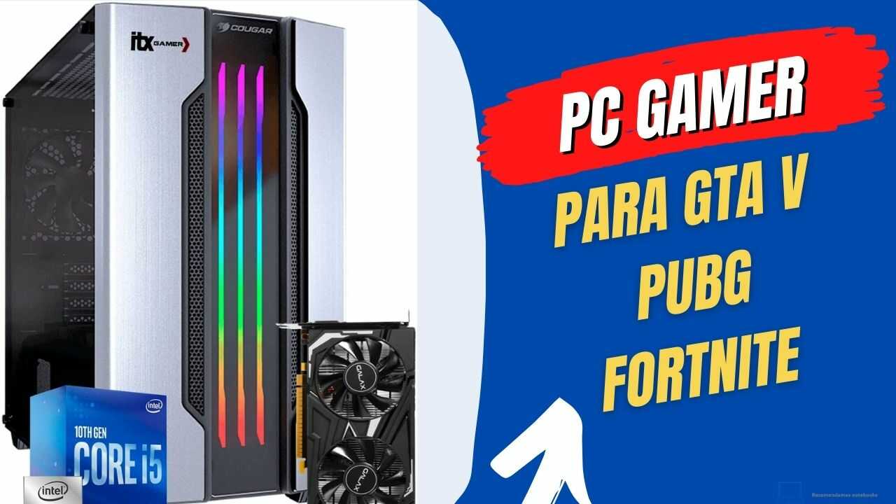 PC para jogar GTA V PUBG FORTNITE CS e muitos outros. COMPUTADOR POR R$5.999,00 Em até 10x R$ 599,90.