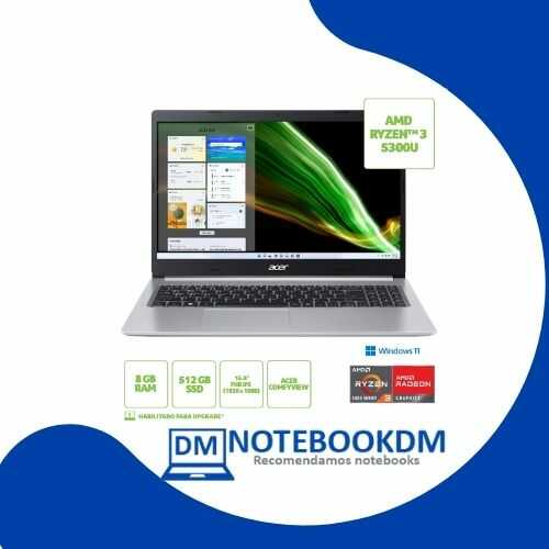 Notebook Acer Aspire 5 A515-45-R9QQ com AMD Ryzen 3