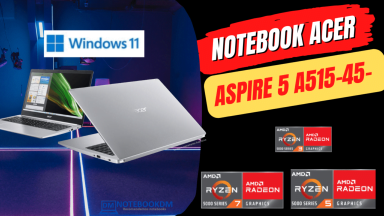 Notebook Acer A515-45 R9QQ R8ZW R8W2 R84H R760 R6KH R2A3 A515-45G-R46X