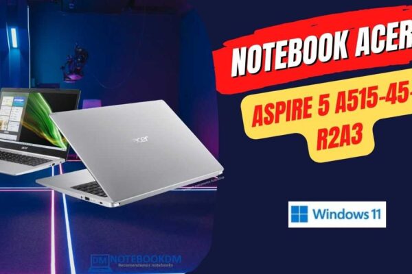 Notebook Acer Aspire 5 A515-45-R2A3 com Tela Full HD IPS + SSD NVME 512 GIGAS E AMD Ryzen 5