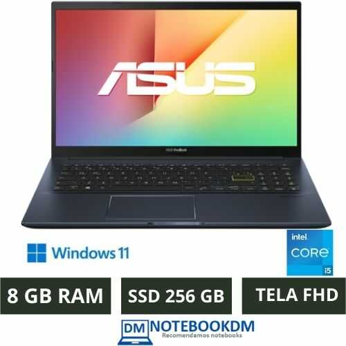 Notebook ASUS VivoBook X513EA-BQ2782W Azul Cobalto