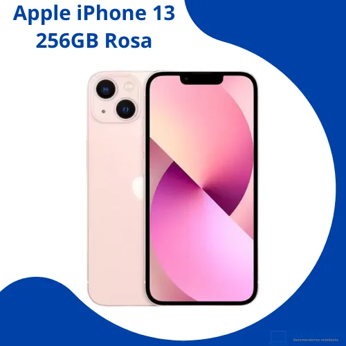 iPhone 13 Rosa de 256GB com A15 Bionic iOS 15 Tela Super Retina XDR
