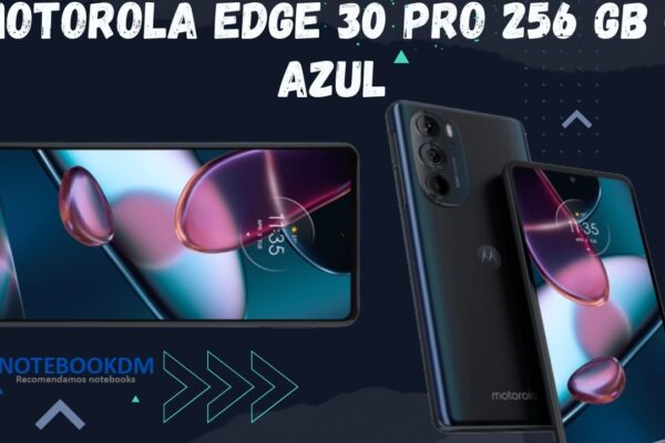 Motorola Edge 30 Pro Azul de 256 Gigas com Tela OLED de 144 Hz + Snapdragon 8 Gen 1 e 12 Gigas de RAM.