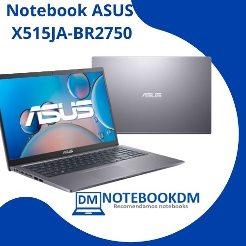 Notebook ASUS X515JA-BR2750 Cinza